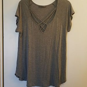 Criss cross top